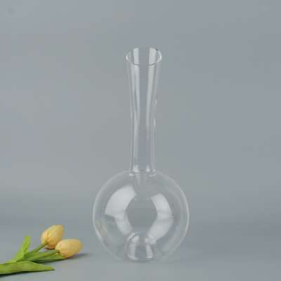 Wholesale cheap unique single crystal glass whiskey wine decanters